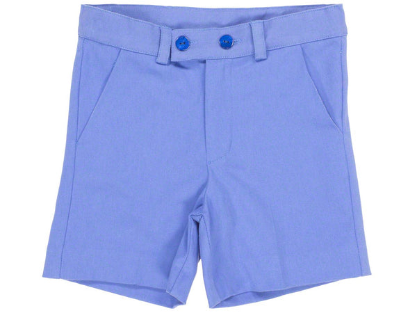 Dolce Petit Royal Blue Stripe Shirt & Short Set