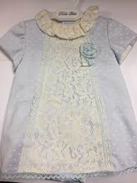 Dolce Petit Baby Blue Polka Dot Dress with pants