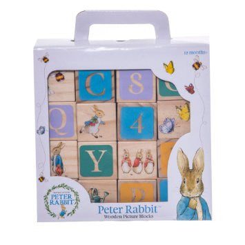 Peter Rabbit wooden picture blocks