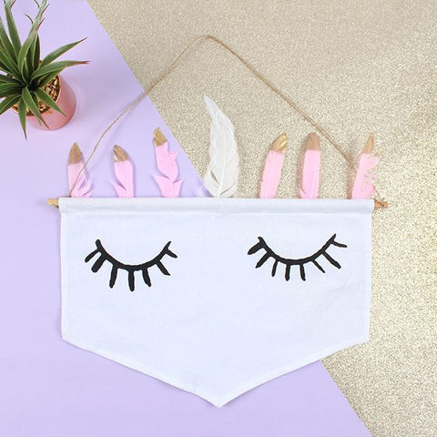 Fabric Unicorn Flag
