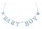 Baby Boy Wooden Hanging Garland