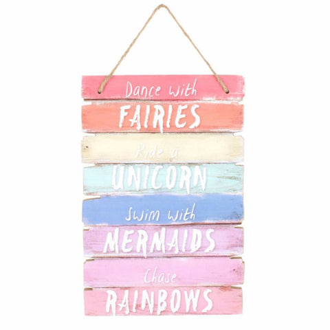 Dance with Fairies Wooden plaque