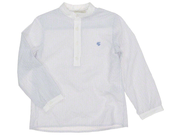 Dolce Petit Royal Blue Stripe Shirt & Short Set