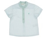 Dolce Petit Boys Green Shirt and Short Set