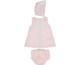 Dolce Petit Pink Ribbon Dress & Knickers Set 2007-VB