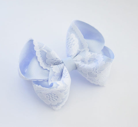Bluebell Vintage Lace Bow
