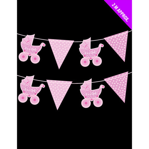 It's a Girl Bunting