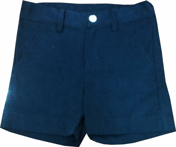 Dolce Petit Blue & White Stripe Shirt & Navy Shorts