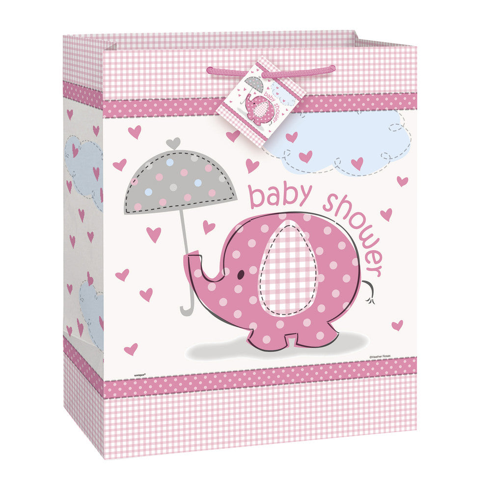Baby Shower Gift Bag (Pink)