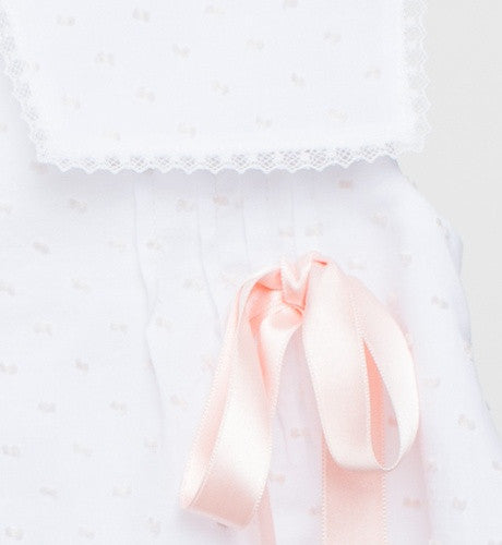Fina Ejerique Plumetti Dress with Pink Ribbon